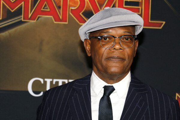 Samuel L. Jackson at the World premiere of 'Captain Marvel' in 2019