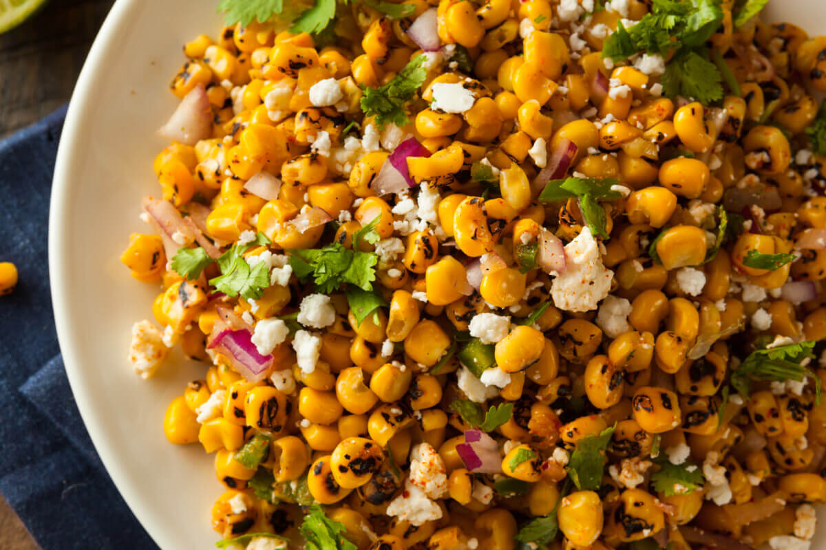 Mexican street corn salad