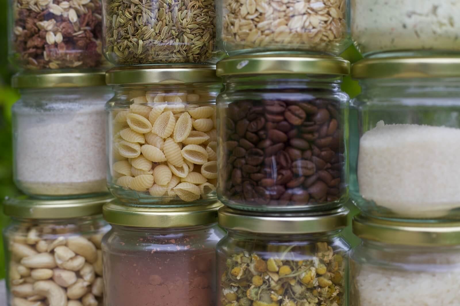 Food storage jars