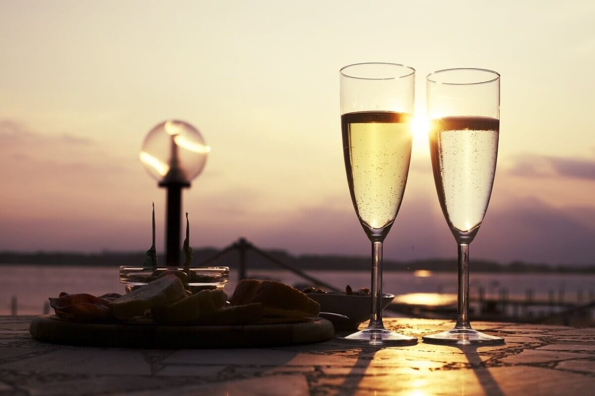 glasses of wine