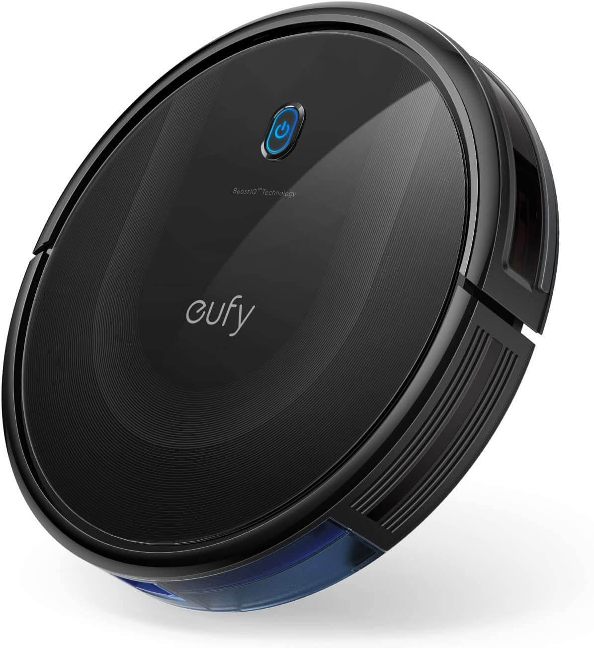 eufy BoostIQ RoboVac 11S MAX, Robot Vacuum Cleaner, Super-Thin, 2000Pa Super-Strong Suction, Quiet, Self-Charging Robotic Vacuum Cleaner, Cleans Hard Floors to Medium-Pile Carpets,Black(Renewed)