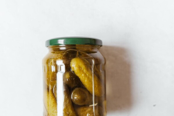 A jar of pickles