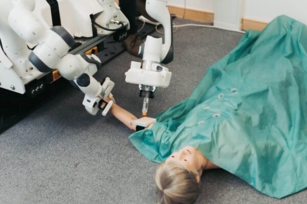 Robotic technology can provide remote medical treatment to casualties in high-risk emergency environments.