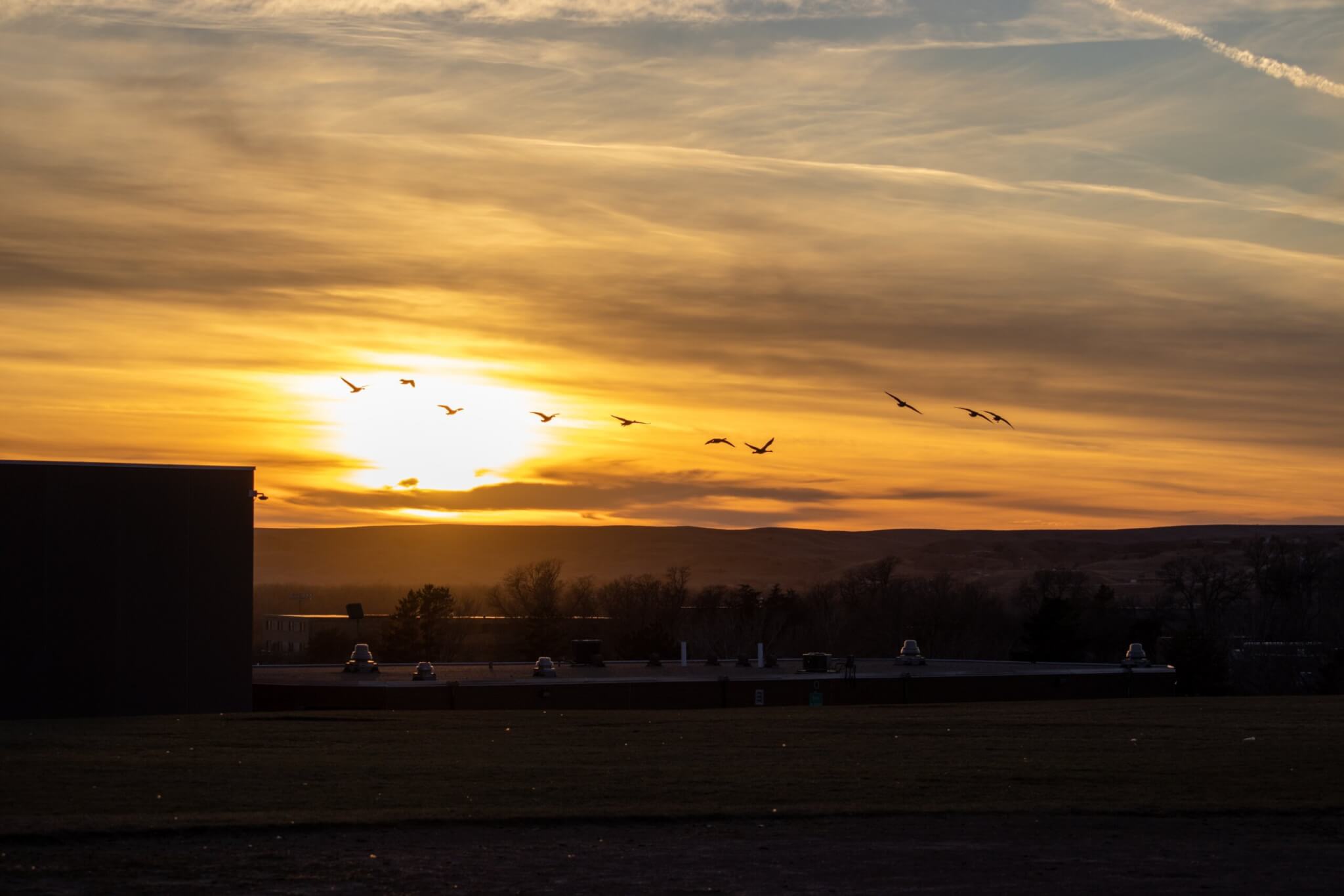 Sunset in Pierre, SD