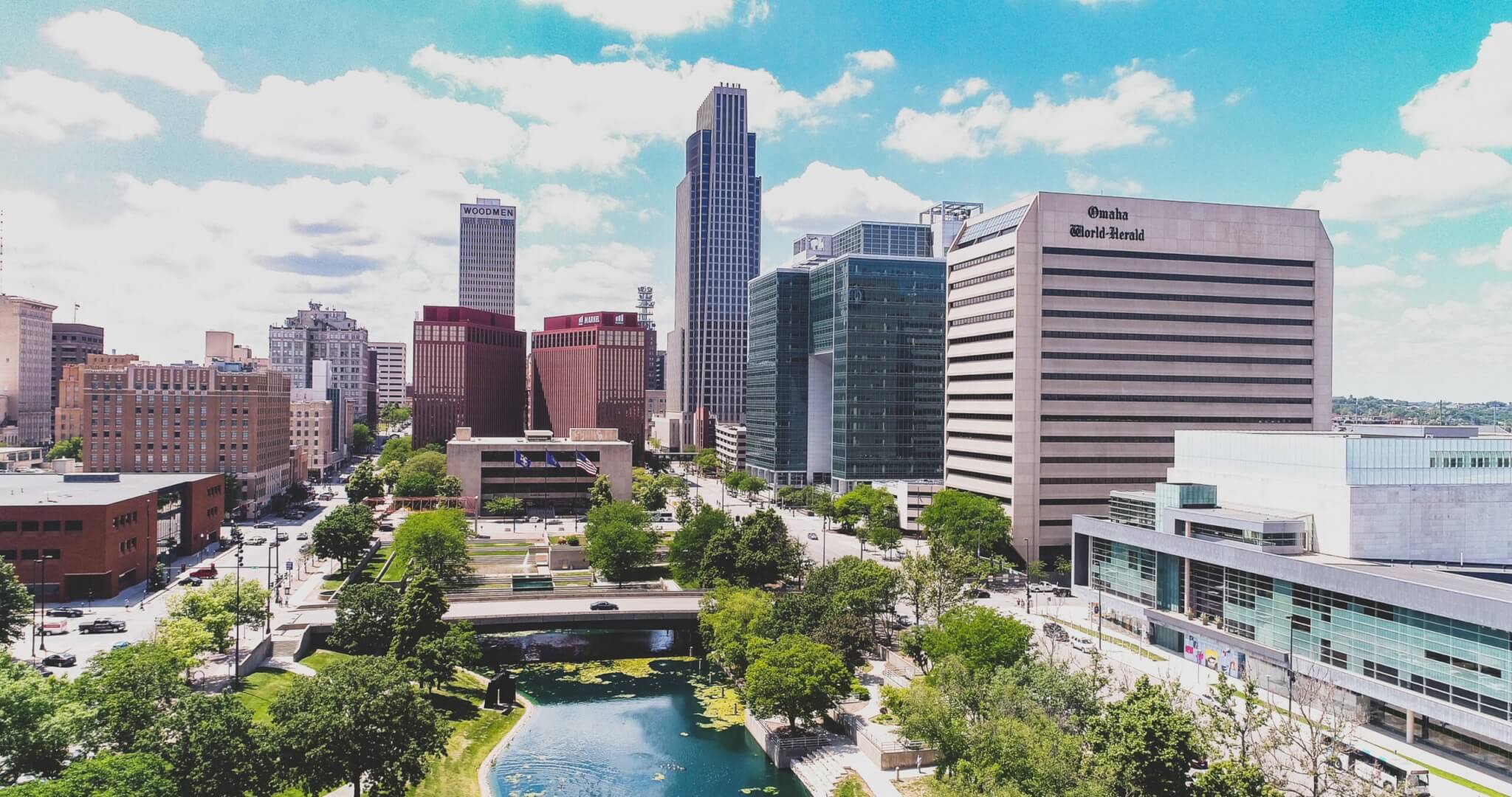 Downtown Omaha, Nebraska 