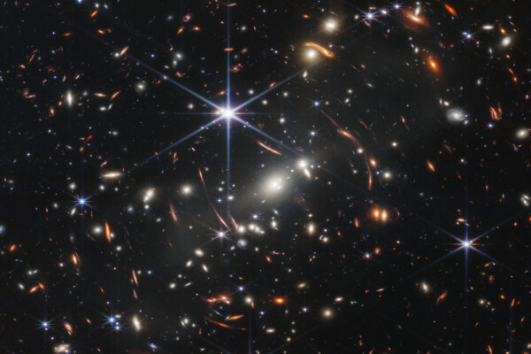 Image of the universe from the James Webb Space Telescope