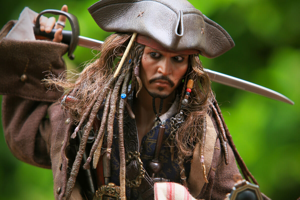 Johnny Depp as Captain Jack Sparrow