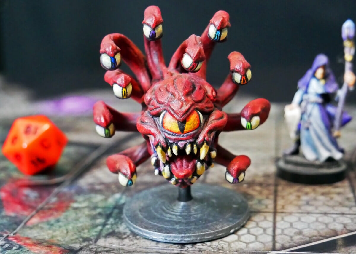 Beholder game piece