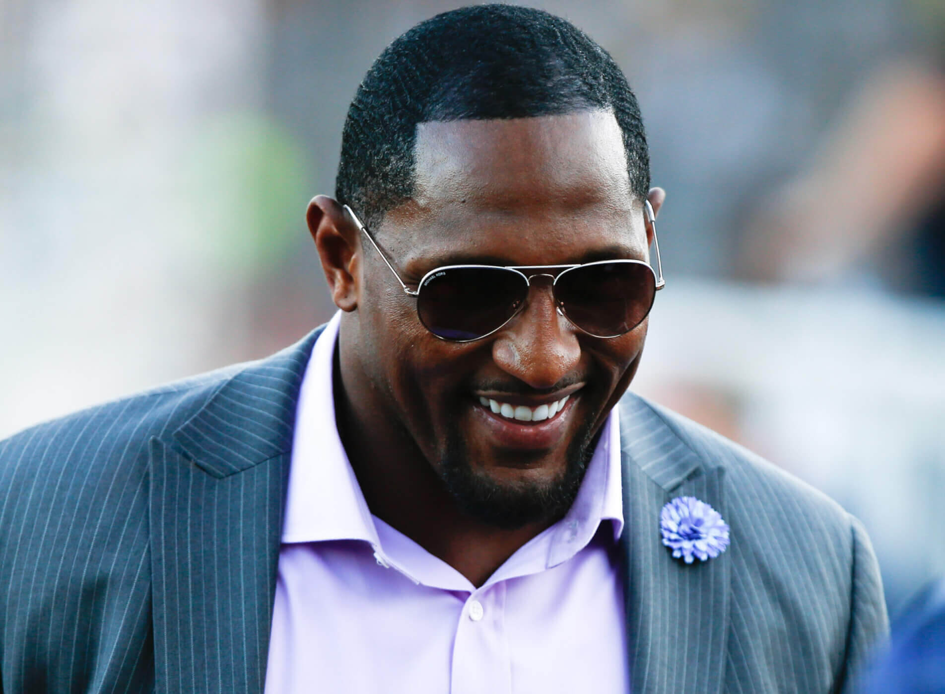 Former Baltimore Ravens linebacker Ray Lewis in 2013