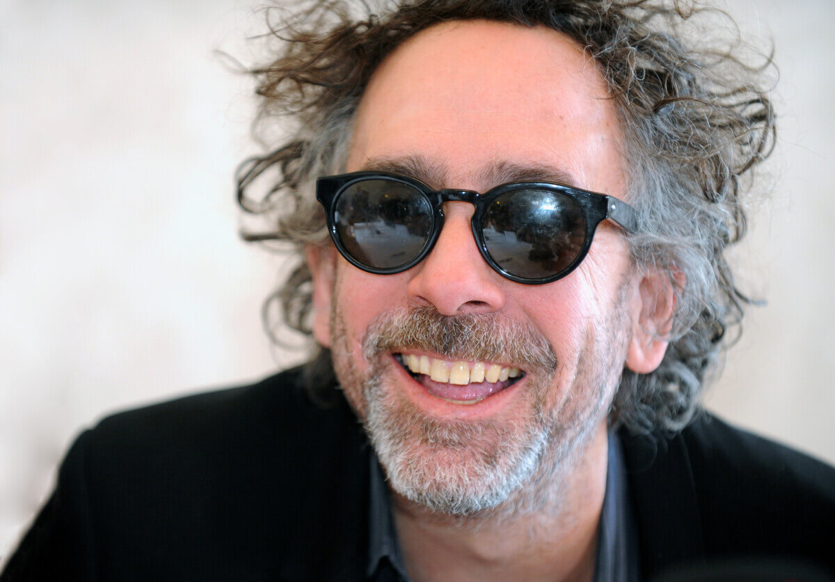 Tim Burton during press conference in Prague, Czech republic, March 27, 2014