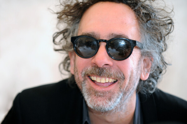 Tim Burton during press conference in Prague, Czech republic, March 27, 2014