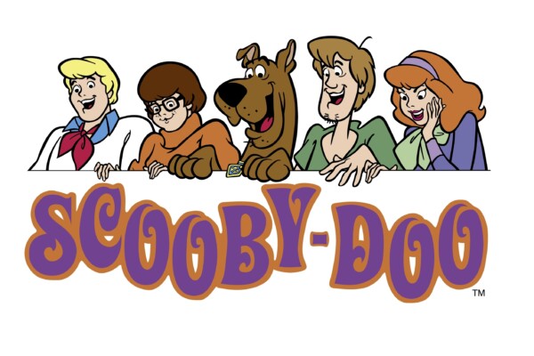 "Scooby-Doo" logo and characters