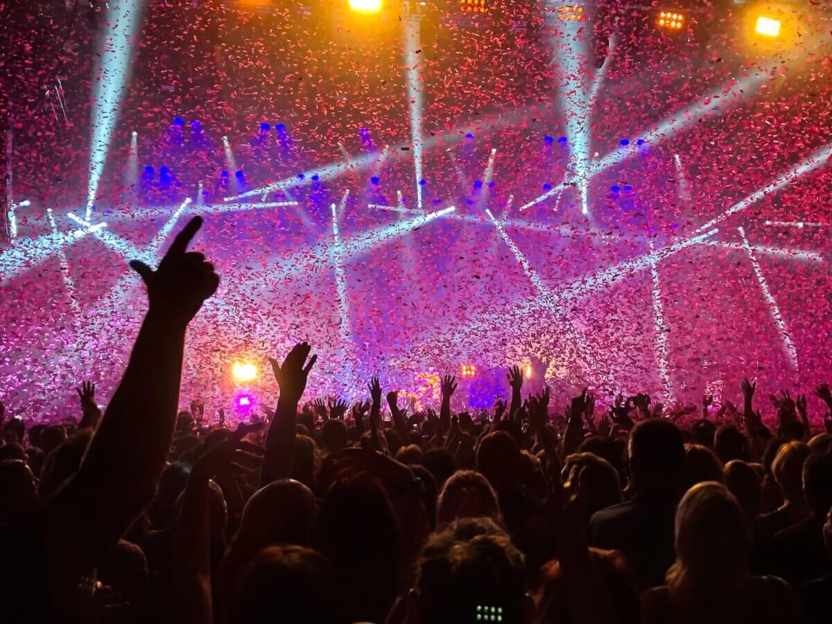 Music festival concert