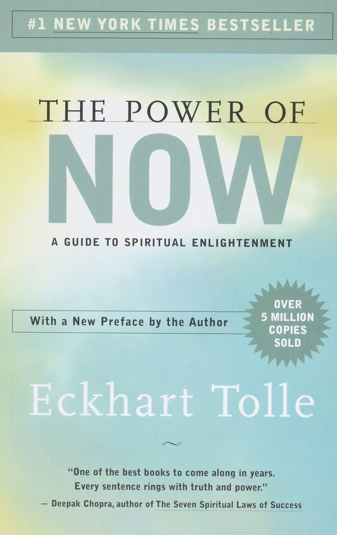 "The Power of Now" by Eckhart Tolle
