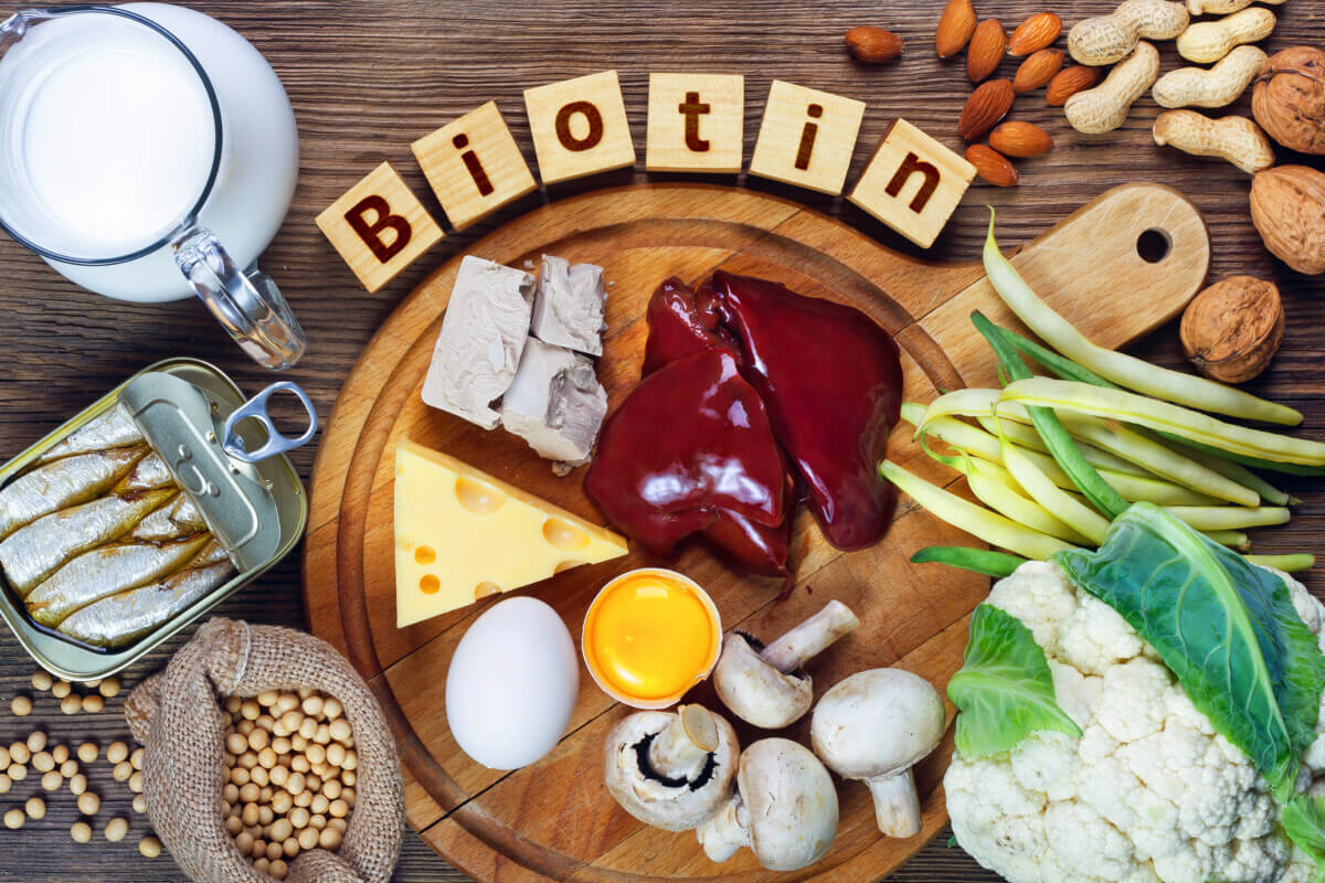 Foods rich in Biotin
