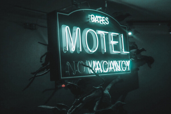 Bates Motel sign from "Psycho"