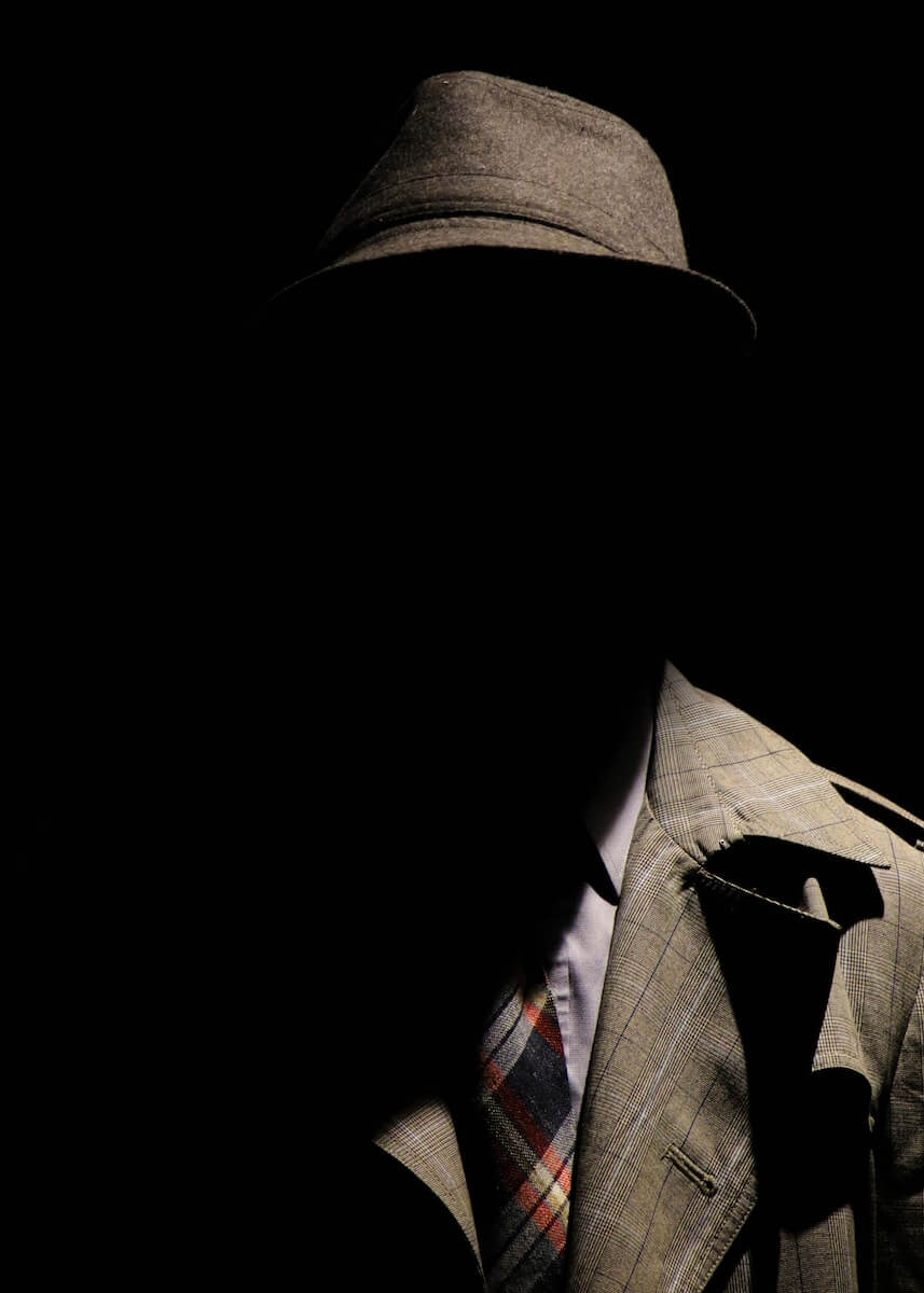 Mobster silhouette