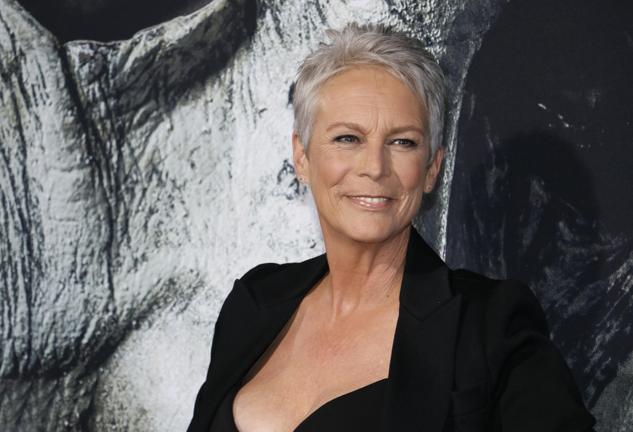 Jamie Lee Curtis at the Los Angeles premiere of 'Halloween' in 2018