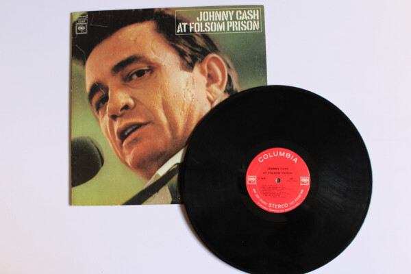 "Johnny Cash at Folsom Prison Blues" record