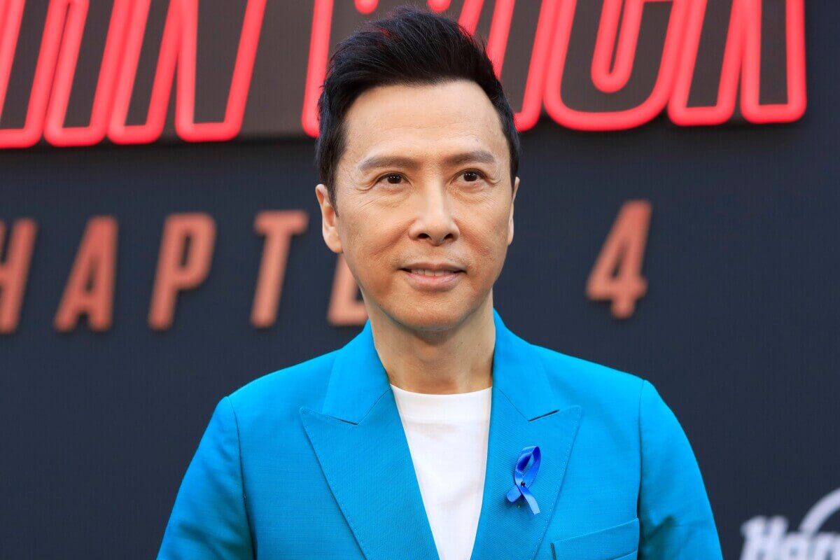 Donnie Yen at the Premiere of Lionsgate’s “John Wick: Chapter 4” in 2023
