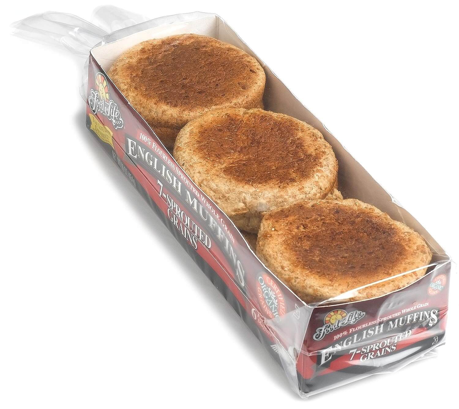 Food for Life Flourless 7 Grain English Muffins