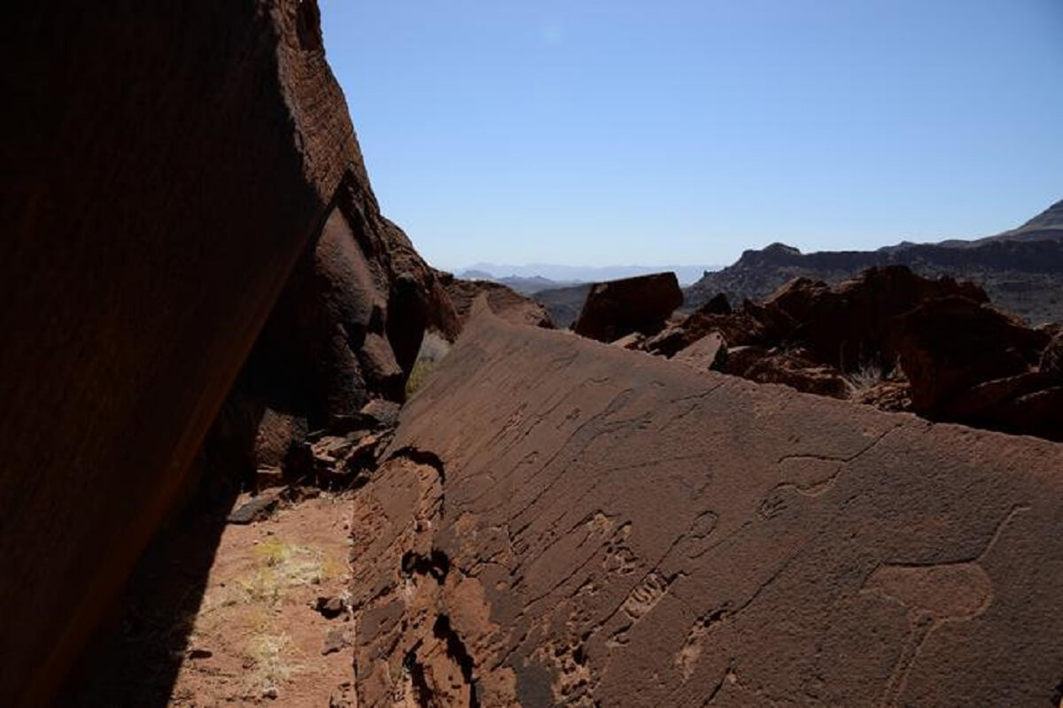 Nambia Stone Age Carvings