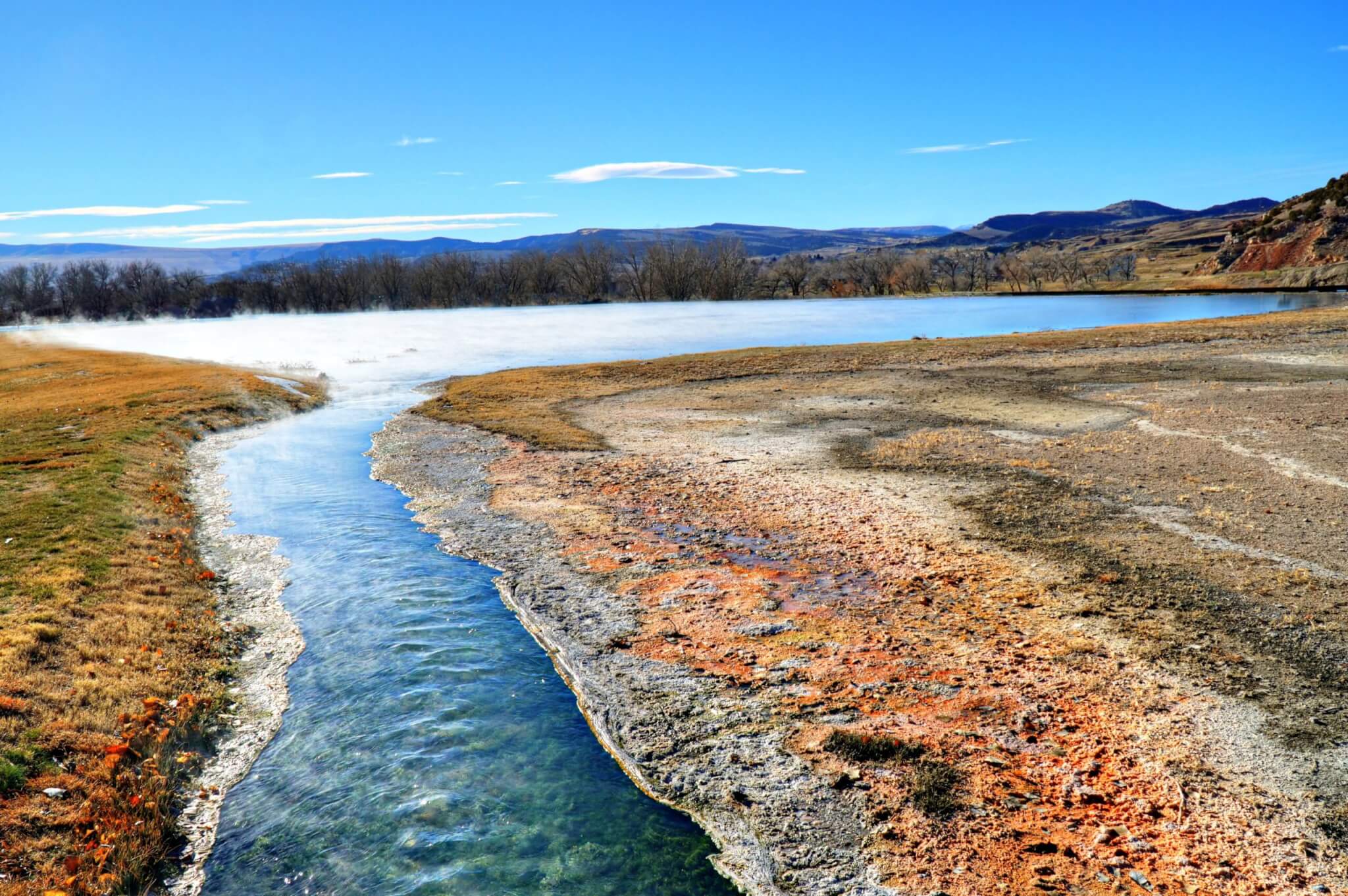 Hot Springs State Park in Wyoming