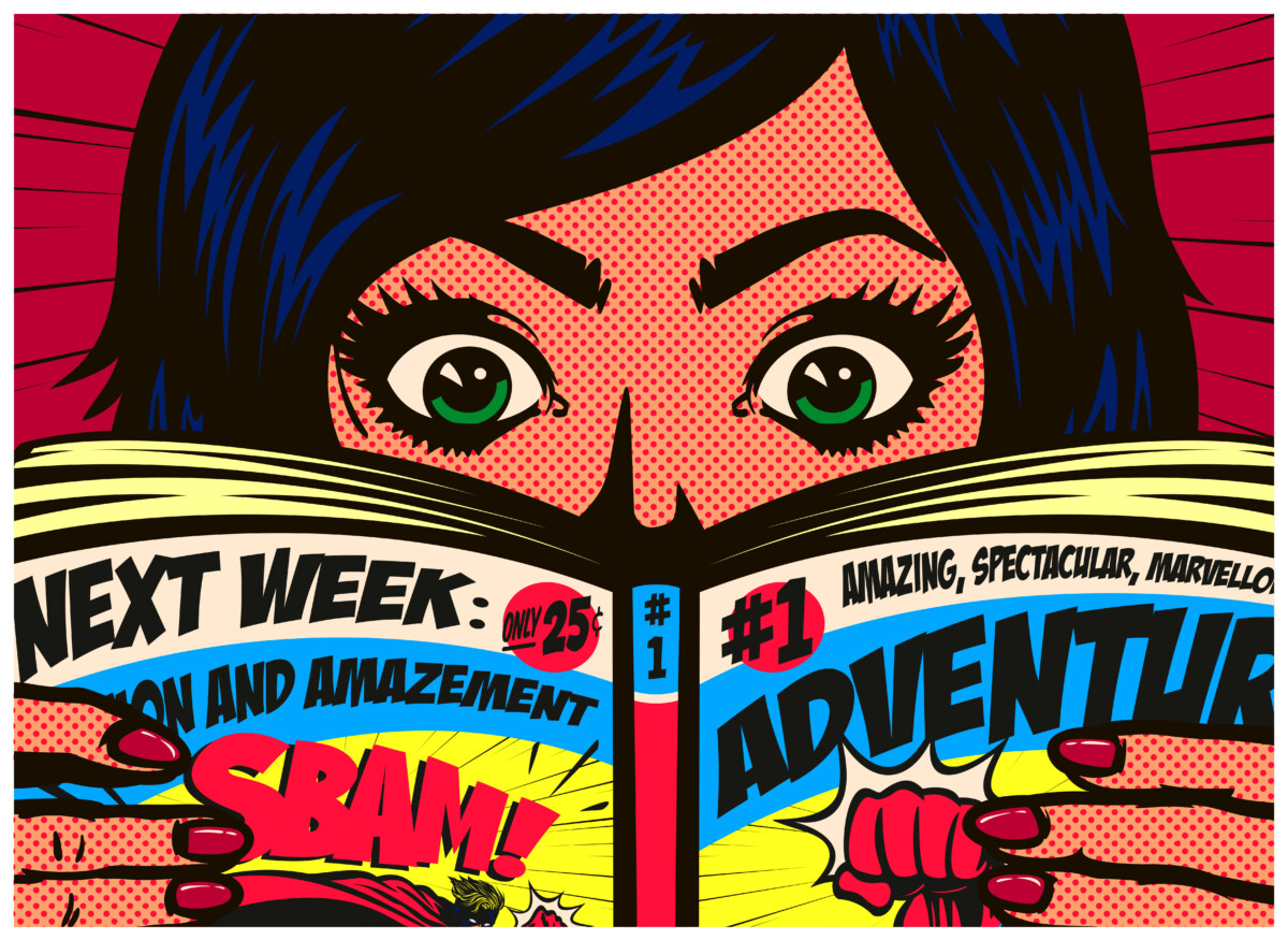 Graphic novel illustration
