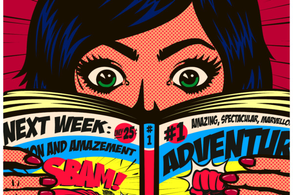 Graphic novel illustration