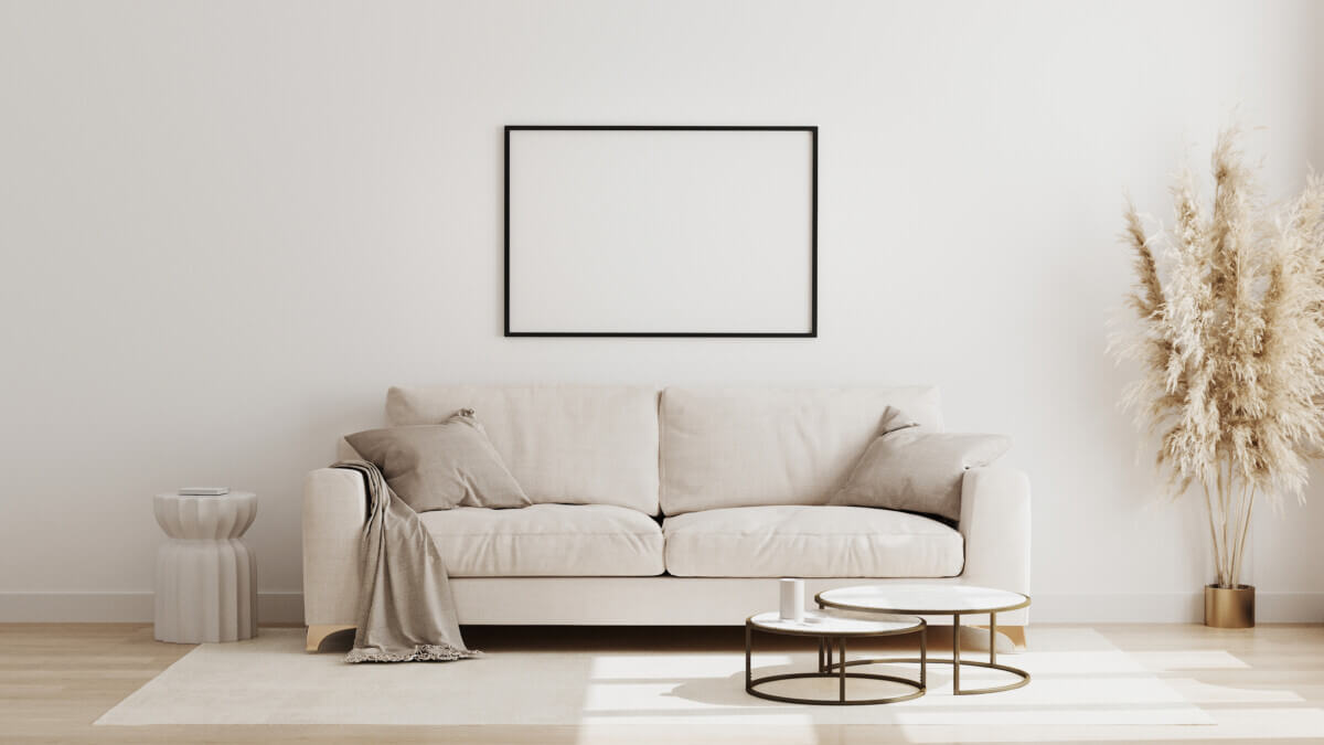 How you could style the cloud couch or its dupes