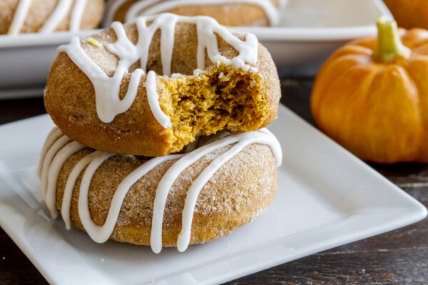 Pumpkin donuts