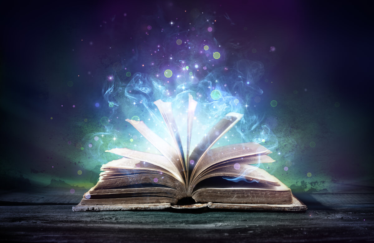 A magical book