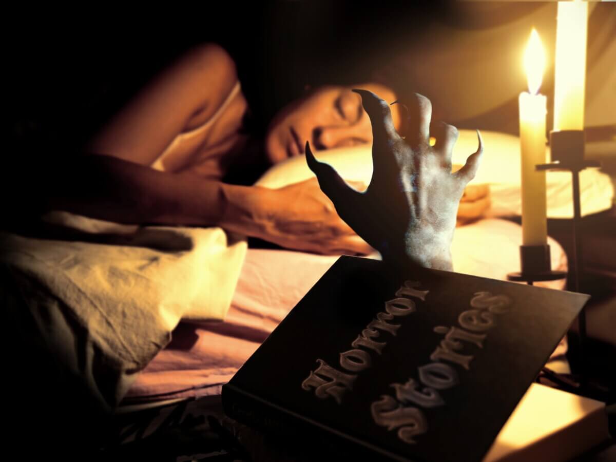 A book of horror stories coming to life