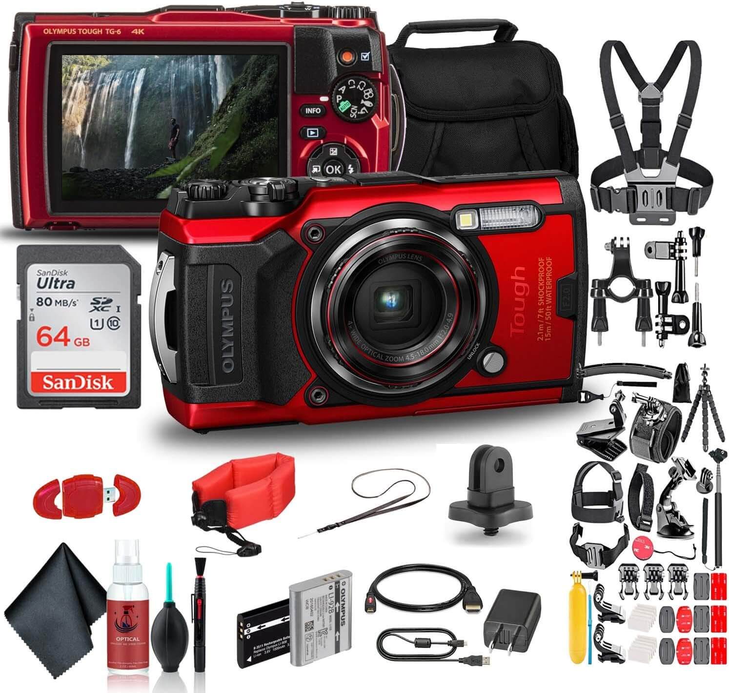 Olympus Tough TG-6  – Waterproof Camera