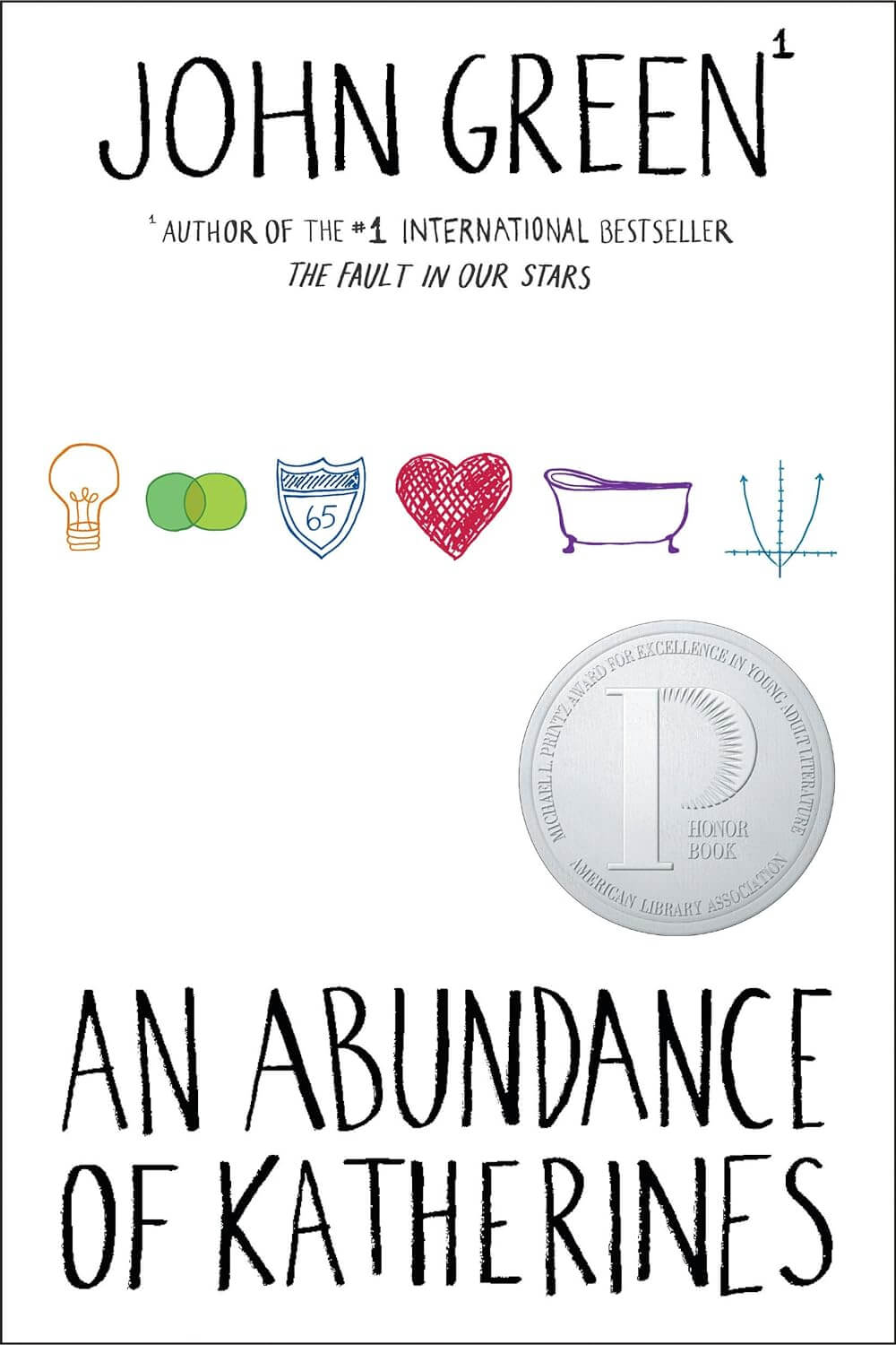 "An Abundance of Katherines" by John Green