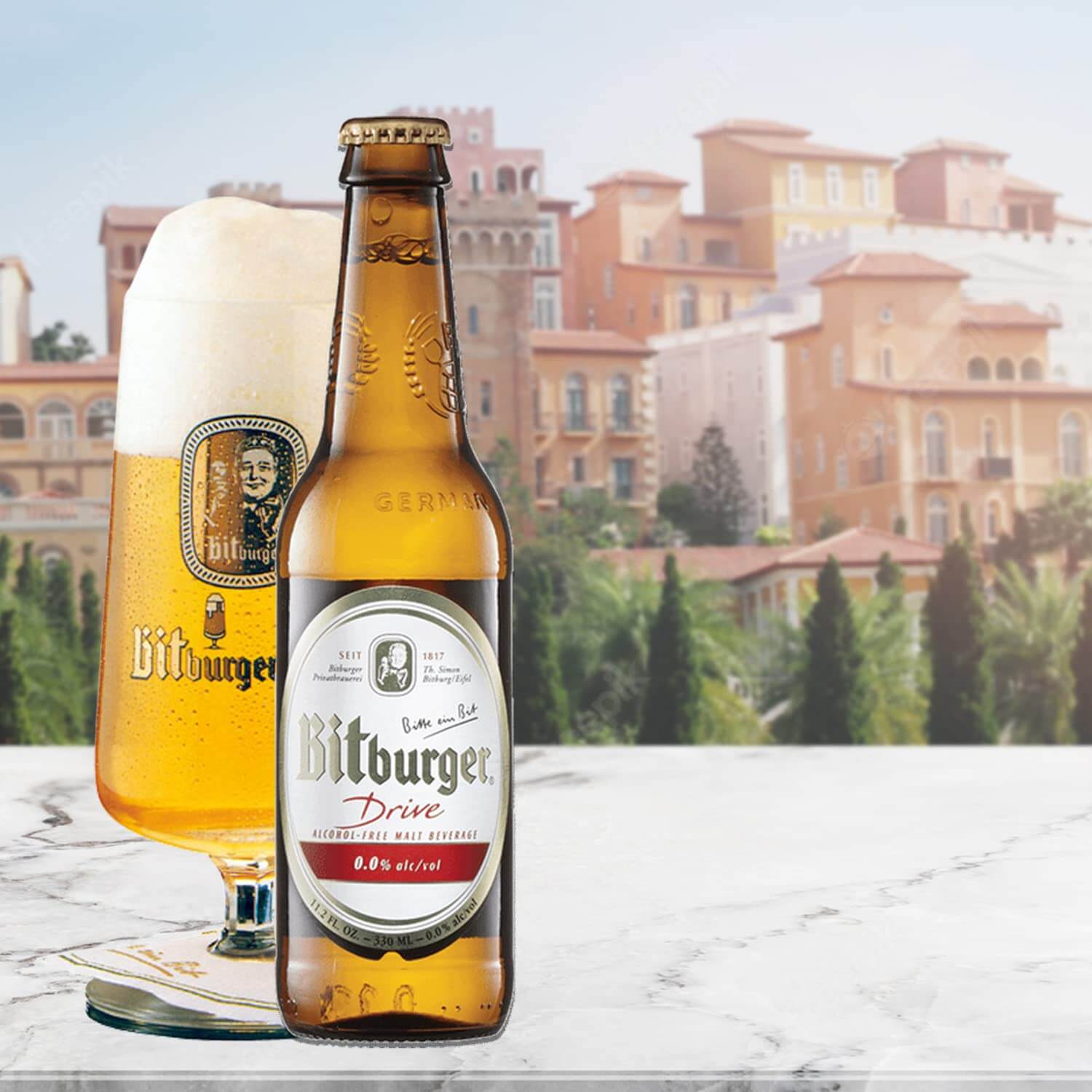 Bitburger Drive NA German Beer