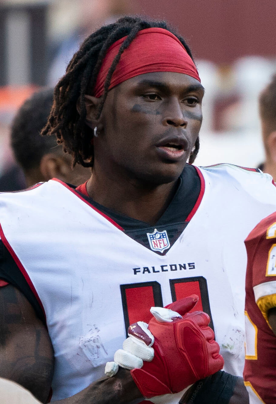 Julio Jones in his Falcons uniform