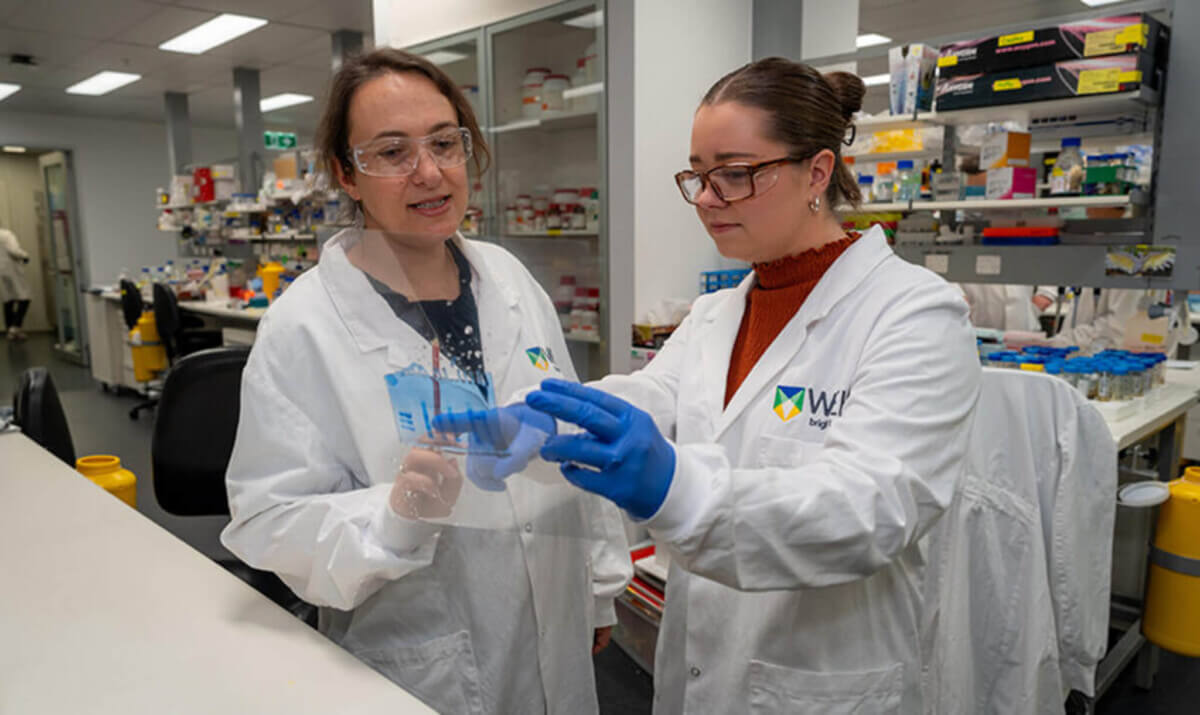 Dr. Joanne Hildebrand and Dr. Sarah Garnish