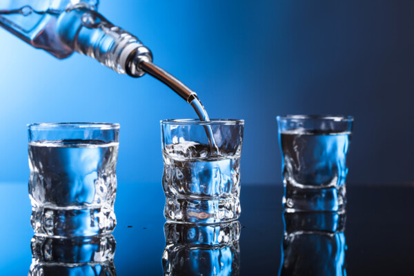 Vodka shots
