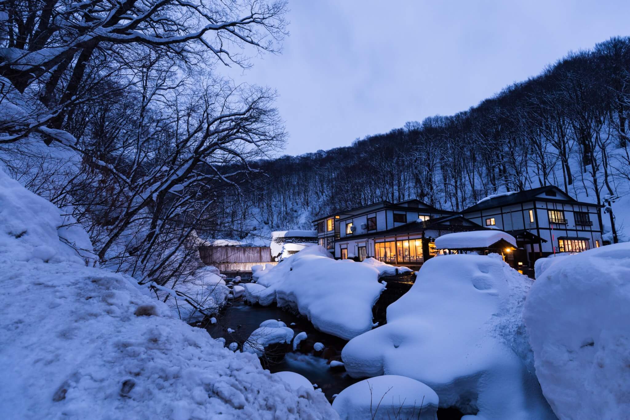 Takaragawa Onsen resort in Japan