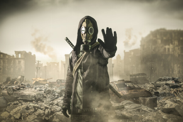 Someone in a post-apocalyptic world