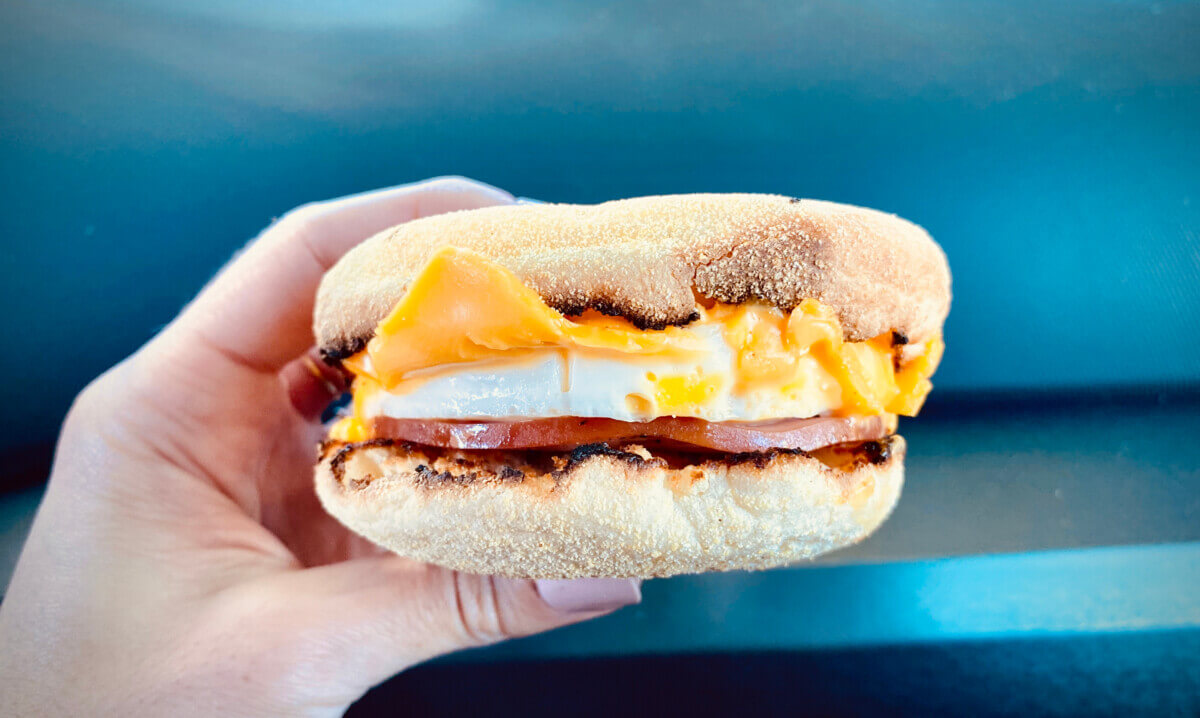 McDonald’s Egg McMuffin with Canadian bacon