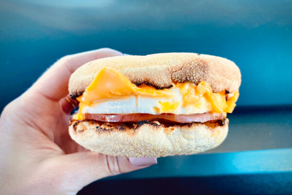 McDonald's Egg McMuffin with Canadian bacon