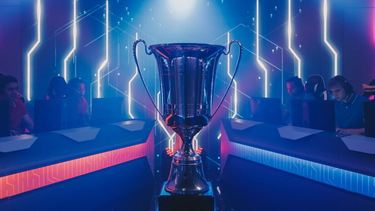 Professional esports gaming
