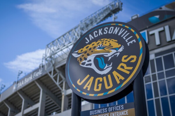 Jacksonville Jaguars' Stadium sign