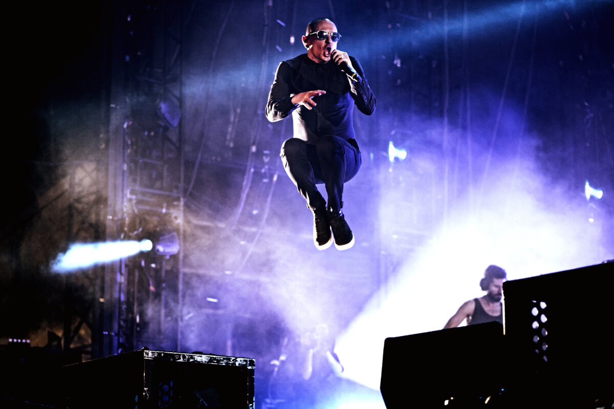 Linkin Park performance in Spain in 2017