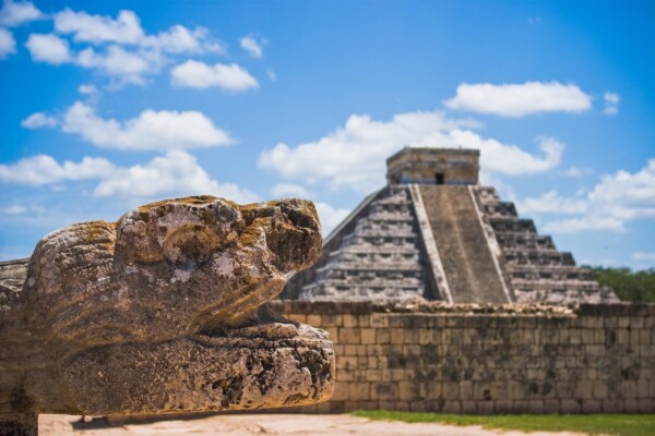 landmark of Chichen Itza, Mexico