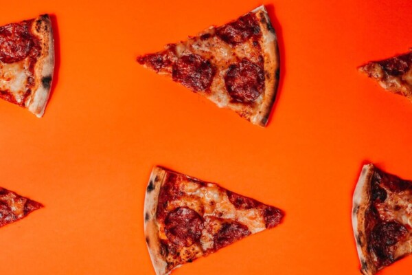 Pizza slices