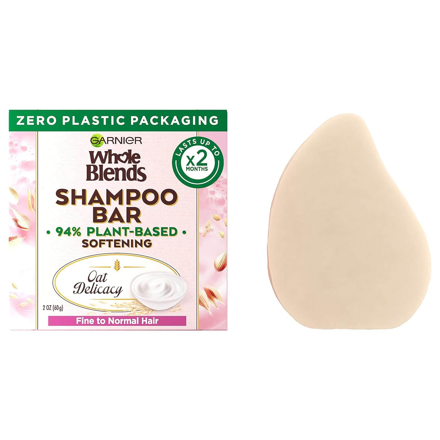 Garnier Whole Blends Softening Shampoo Bar
