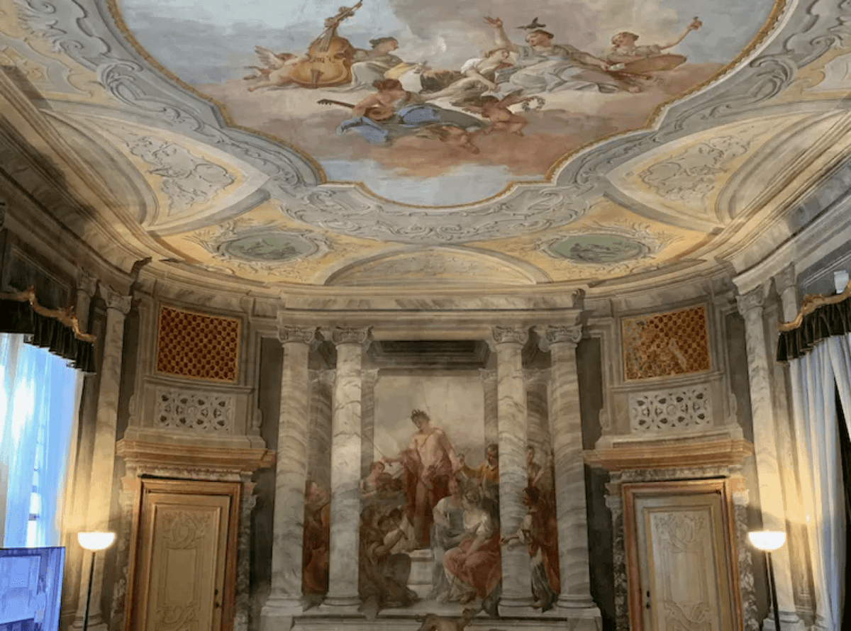 The music room of the Ospedaletto